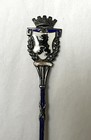 Crown Prince Wilhelm   Crown Princess Cecilie Germany Enameled 800 Silver Spoon