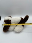 Dakin Brown White Drooper Puppy Dog 12  Basset Beagle Dog Plush Korea Vintage