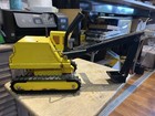 Tonka  2972 Tracked Back Hoe Excavator Played With Condition