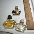 3 Prince Matchabelli Beloved Crown Bottles France Perfume Mainly Empty Vintage