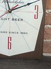 Vtg Schmidt s Light Beer Of Philadelphia Pa Wood Clock  Schmidt   Sons 1970