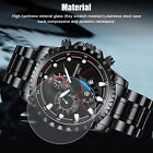 Waterproof Men s Luxury Watch Stainless Steel Quartz Luminous Classic Wristwatch