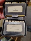 Vintage Miniature Suitcase Address   Telephone Number   Note Pad Calendar 