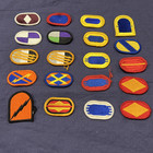 Assorted Us Military Army   Air Force Multicolor Patches Used Lot Of 20  11