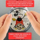 Replacement Crystal For Ingersoll Mickey Mouse 1930s Disney Vintage Watch 