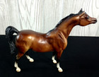 Vintage Breyer Classics Collection Horse Proud Arabian Black Mane White Sock 939