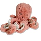 Odell Jellycat Octopus Lovey Plush Stuffed Animal 5  Toy Dusty Pink