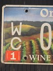 Oregon Wine Country Specialty License Plate   06086