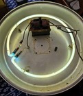 Vintage Southern Select Beer Light-up Clock     Works  no Motor      For Restoration