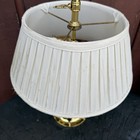 Baldwin Brass Table Lamp Bouillotte Double Light Vintage 1980s