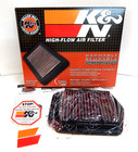 Case Lot 6 Ha-1202 K n Air Filter For Honda Motorcycle Rs125 Nova Sonic 01-02
