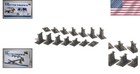 Bachmann Trains Ho Scale E-z Track Graduated Pier Set