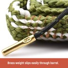 Reusable Bore Cleaner Rope Guns Barrel Cleaners For 12ga Rifles Shotguns Pistols