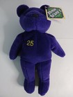 Salvinos Bamm Beanos Mlb Mark Mcgwire  25 Purple Plush Beanie Bear