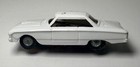 1964 Strombecker Tootsietoy White Plastic Ford Falcon Slot Car Working