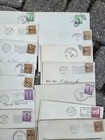 Huge Lot Of 125 Vtg 30s 40s Used Envelopes Covers Stamps Lot Michigan