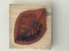 Stampin  Up  1988 Wood Rubber Stamp Leaf Card Making Craft Tool