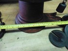 Antique Rare Marine Fish Scale Howe Early 1900 Cast Iron  Brass With 6 Weights