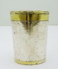 Hand Hammered Solid Silver Cup Marked Christoph H  Claub Nuremberg 1688 - 1718 