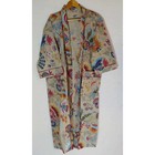 Cotton Kimono Japanese Yukata Robe Cardigans For Women Floral Japan Summer Dress