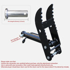 Hydraulic Thumb Clip Attachment For 1   1 5t Mini Excavators Small Digger Clamp
