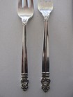 Vintage Royal Danish International Sterling Silverware 5-piece Place Setting  2