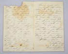 1863 Civil War Letter To Mother Milton Crawford Company M 151st Pennsylvania
