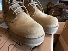 Desert Storm Iraq War Desert Tan Us Army Mens Infantry Combat Boots-size 8