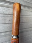 Hand Painted Australian Wood Aboriginal Didgeridoo Eucalyptus 54  Long