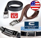 Comfort Click Leather Belt Automatic Adjustable Xmas Men Gift As Seen On Tv Us