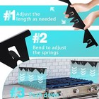 Stove Gap Covers Stainless Steel  2 Pack Stove Gap Filler Easy Retractable
