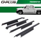 Fit For 2014-2018 Silverado 1500 Crew Cab Trail Armor Rocker Panel Protect Cover