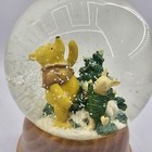 Vtg Charpente Disney Classic Pooh Music Snow Globe  pooh Looking Up At Snow  6 