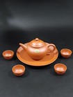                                          Vintage Chinese Yixing Zisha Clay Art Shuiping Teapot Cup Tea Set