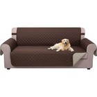 Reversible Couch Cover Stain Resistant Ultra Soft Microfiber Anti Slip Protector