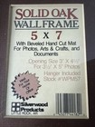Vintage Solid Oak Wood Frame 5 X 7    Nos