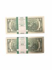 Two Packs Of 100   2  Two Dollar Bills Uncirculated Sequential Papermoney- 2017a