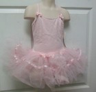 Ballet Dance Tutu Dress 4 Colors Ribbons Ruffles Girls Sizes Over 100 Available