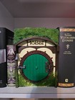 Bilbo House Book Nook  Hobbit Hole  Book Ends  Home Decor  Gift For Lotr Fan