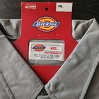 Dickies Men s 4xl Short Sleeve Button Up Work Shirt 1574 Gray