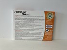 Frontline Plus 3 Doses 5-22 Lbs Dog Flea   Tick Medicine 3 Month Supply Sealed