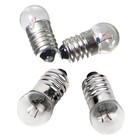 Meetus 10 X E10 6v 0 5a Dc Warm White Miniature Screw Base Bulb Light 6 Volts