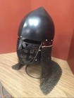 Medieval Knight Chain Mail Helmet-battle Ready Viking Chain Mail Helmet For Sca