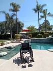 Mckesson 146-k320dda-elr Lightweight Manual Wheelchair - Black