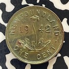 1942 Newfoundland Small Cent Lot t5885 High Grade  Beautiful 