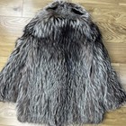 Saga Fox Silver Tag Fur Coat Silver Fox Size 11 Brown With Women From Japan