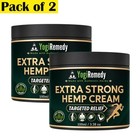 Hemp Cream Extra Strong 3 4 Oz   Relieves Muscle  Joints  Knees  Shoulder Usa