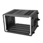 Rack Case 6u Space Shallow 15  Deep Shell Light Weight 19  Wide Dj Touring Case