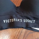 Victoria   s Secret Women   s Small Sports Bra Black Logo