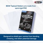 Current Size Top Loader 10 Pack Clear Rigid Pvc Storage Holds Current Age Comics